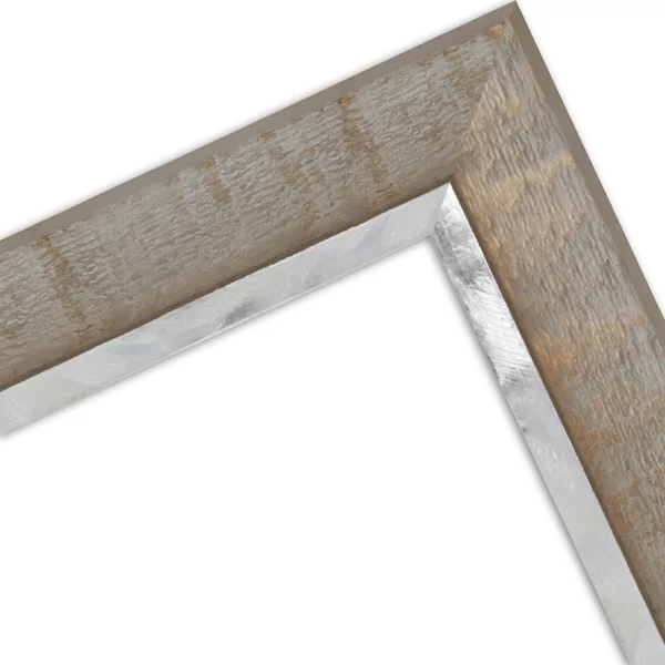 Holz Wandspiegel Martins 30x45 cm | Taupe | Spiegel (2 mm)