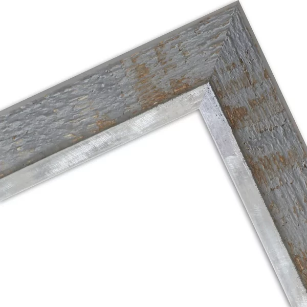 Holz Bilderrahmen Martins 10x10 cm | Grau | Kunstglas (1,5 mm)