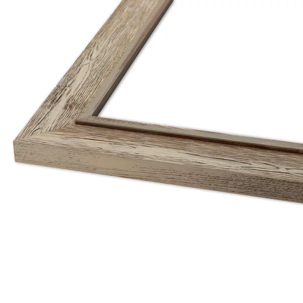 Holz Bilderrahmen Tarsus 15x15 cm | Cremebraun | Normalglas (2 mm)