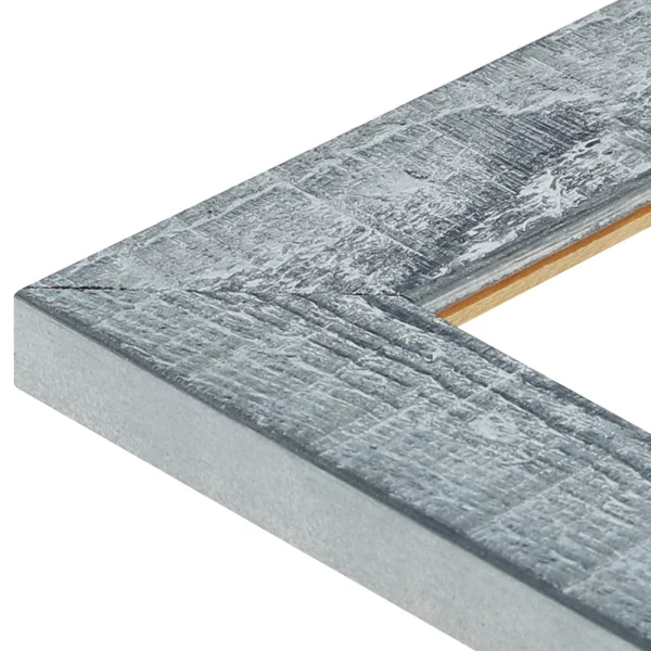 Holz Bilderrahmen Beira 10x10 cm | Grau | Normalglas (2 mm)