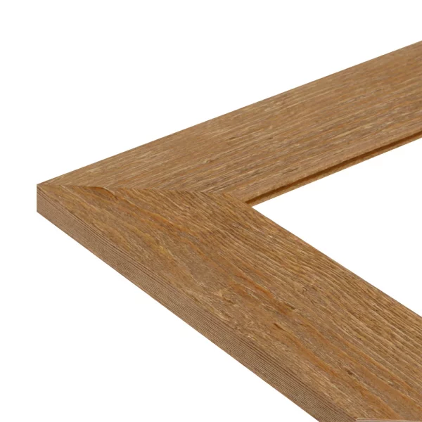 Cadre en bois Cotonou sur mesure chêne | verre standard (2 mm)