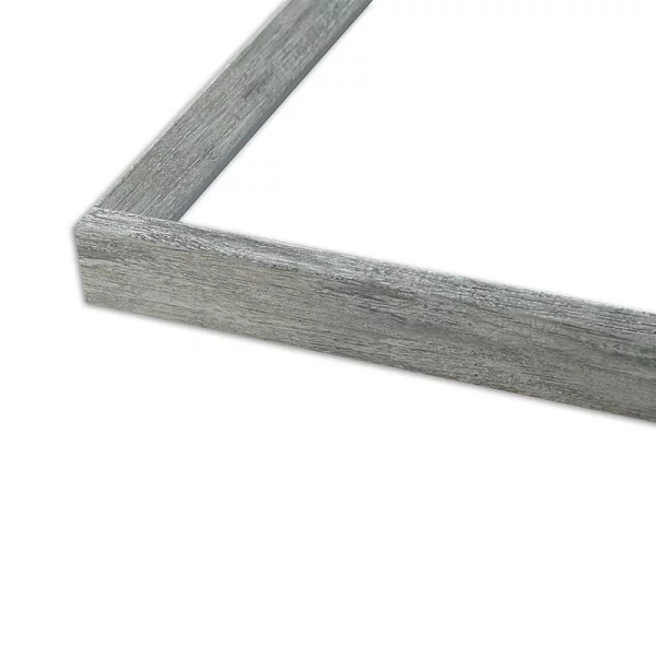 Holz Bilderrahmen Mencuna 10x10 cm | Grau | Normalglas (2 mm)