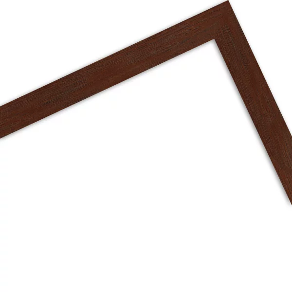 Holz-Bilderrahmen Koudou nach Maß Nussbaum | Normalglas (2 mm)