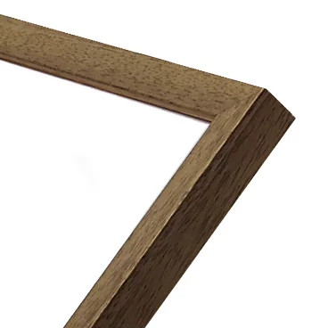 Cadre en bois Koudou 10x10 cm | aspect chêne, laqué | verre standard (2 mm)