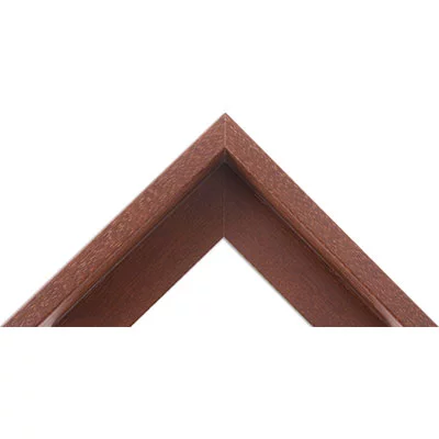 Caisse américaine Iguas 10x10 cm | noyer, mat | cadre vide (sans verre ni panneau arrière)