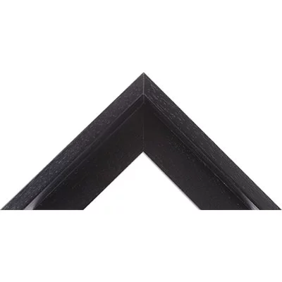 Caisse américaine Iguas 10x10 cm | noir, mat | cadre vide (sans verre ni panneau arrière)