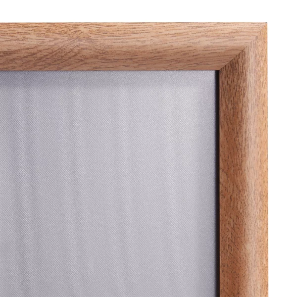 25 mm Klapprahmen Holzoptik DIN A3 29,7x42 cm (A3) | holzoptik hell | Kunstglas mattiert (1 mm)