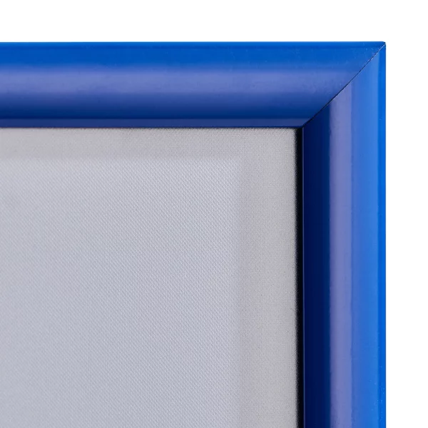 25 mm Klapprahmen Color 21x29,7 cm (A4) | blau | Kunstglas mattiert (1 mm)