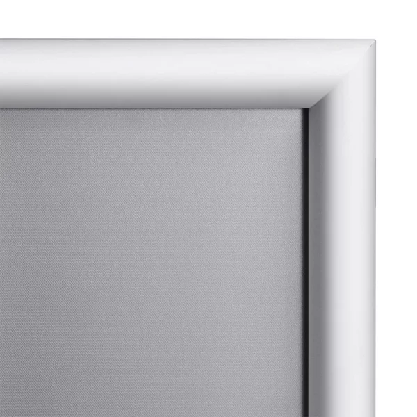 25 mm Klapprahmen Standard 42x59,4 cm (A2) | silber | Kunstglas mattiert (1 mm)