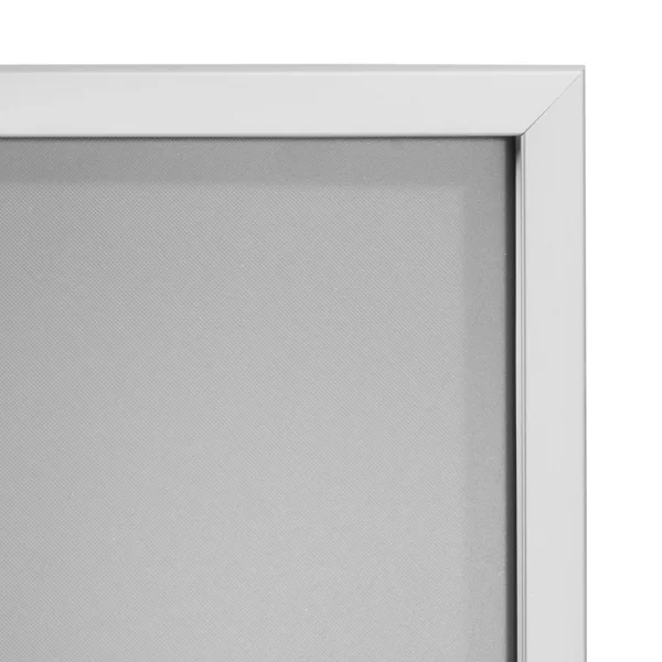 20 mm Klapprahmen 42x59,4 cm (A2) | silber | Kunstglas mattiert (1 mm)