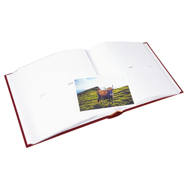 Einsteckalbum Bella Vista - für 200 Fotos im Format 10x15 cm 200x10x15 cm | bordeaux