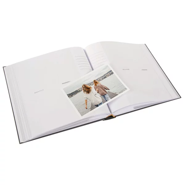 Einsteckalbum Bella Vista - für 200 Fotos im Format 10x15 cm 200x10x15 cm | grau