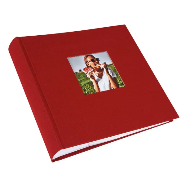 Einsteckalbum Bella Vista - für 200 Fotos im Format 10x15 cm 200x10x15 cm | rot