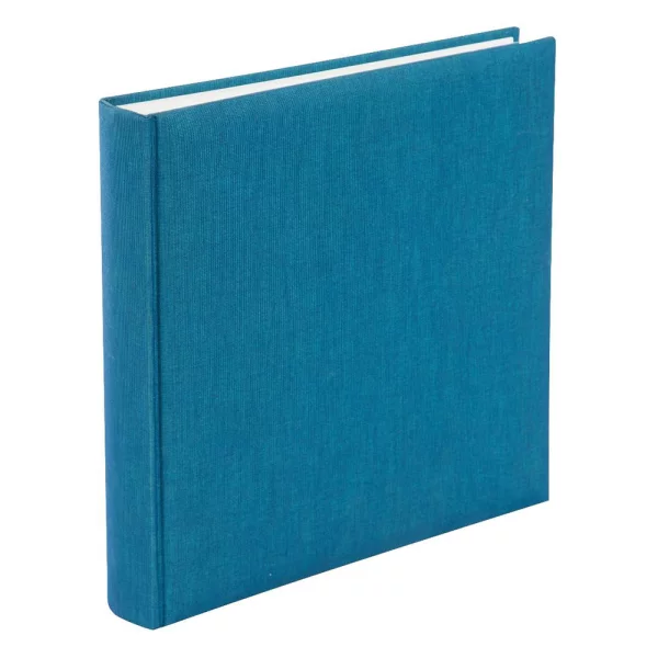 Fotoalbum Summertime Trend mit 60 weißen Seiten zum Einkleben, 30x31 cm 30x31 cm (60 Seiten) | hellblau