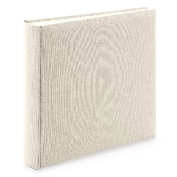 Fotoalbum Summertime Trend mit 100 weißen Seiten zum Einkleben, 30x31 cm 30x31 cm (100 Seiten) | beige