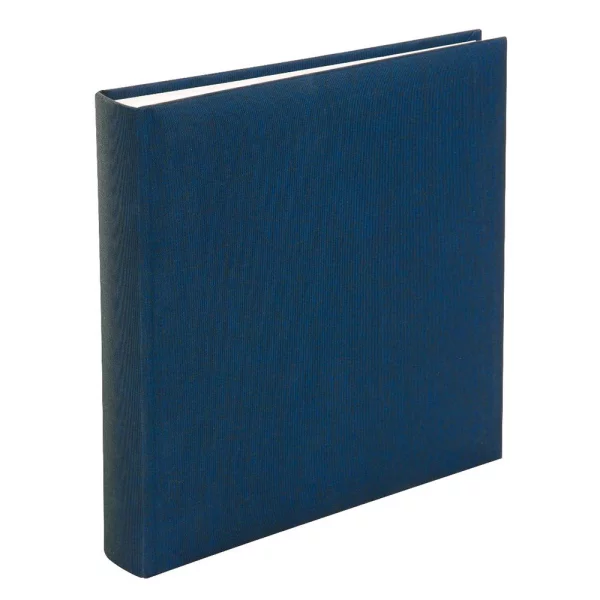 Fotoalbum Summertime Trend mit 100 weißen Seiten zum Einkleben, 30x31 cm 30x31 cm (100 Seiten) | blau