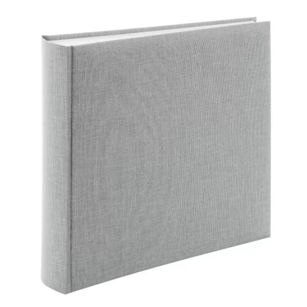 Fotoalbum Summertime Trend mit 100 weißen Seiten zum Einkleben, 30x31 cm 30x31 cm (100 Seiten) | grau