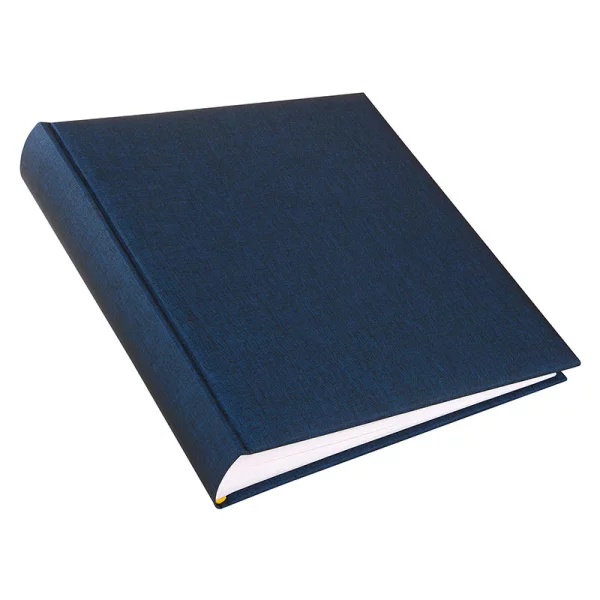 Fotoalbum Summertime Trend mit 100 weißen Seiten zum Einkleben, 35x36 cm 35x36 cm (100 Seiten) | blau