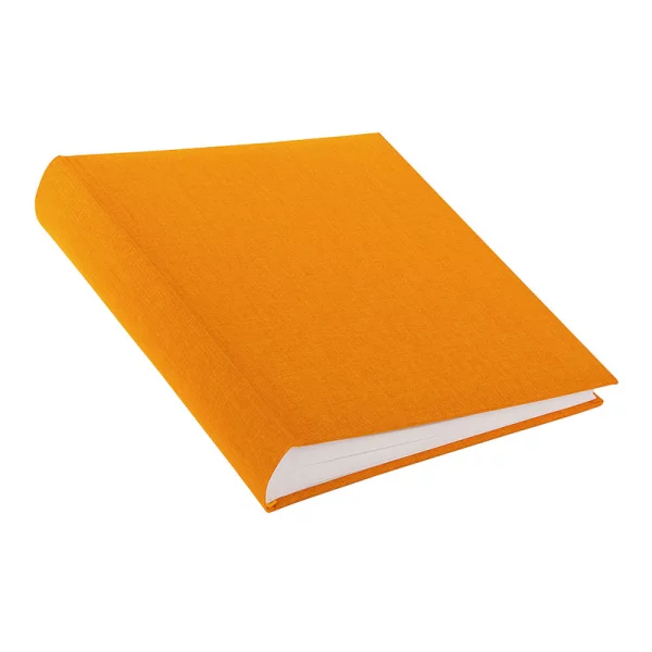Fotoalbum Summertime Trend mit 100 weißen Seiten zum Einkleben, 35x36 cm 35x36 cm (100 Seiten) | gelb
