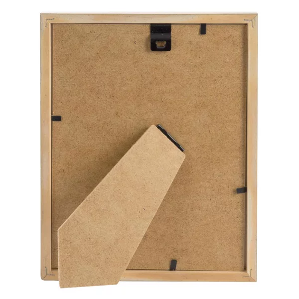 Holz-Bilderrahmen Skandi 15x20 cm | Gold | Normalglas (2 mm)