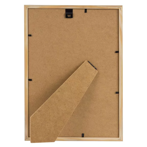 Holz-Bilderrahmen Skandi 20x30 cm | Gold | Normalglas (2 mm)