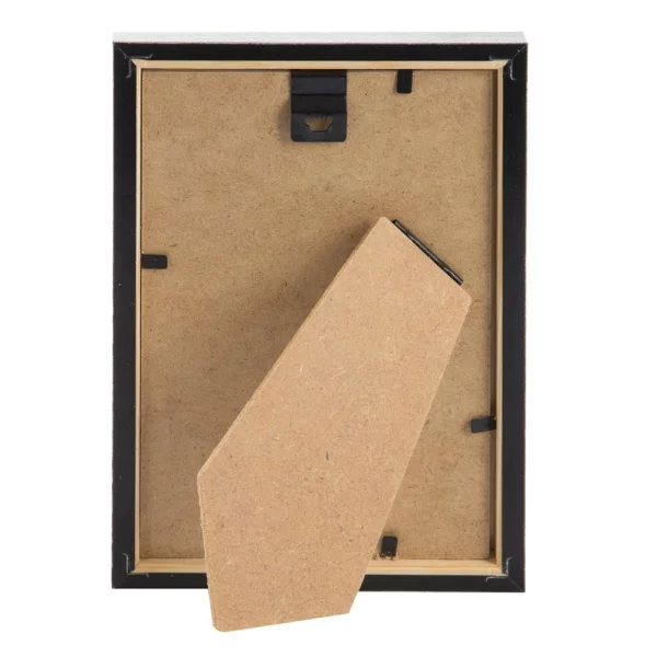 Holz-Bilderrahmen Skandi 10x15 cm | Silber | Normalglas (2 mm)