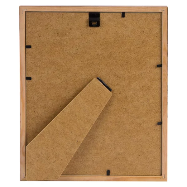 Holz-Bilderrahmen Skandi 20x25 cm | Braun | Normalglas (2 mm)