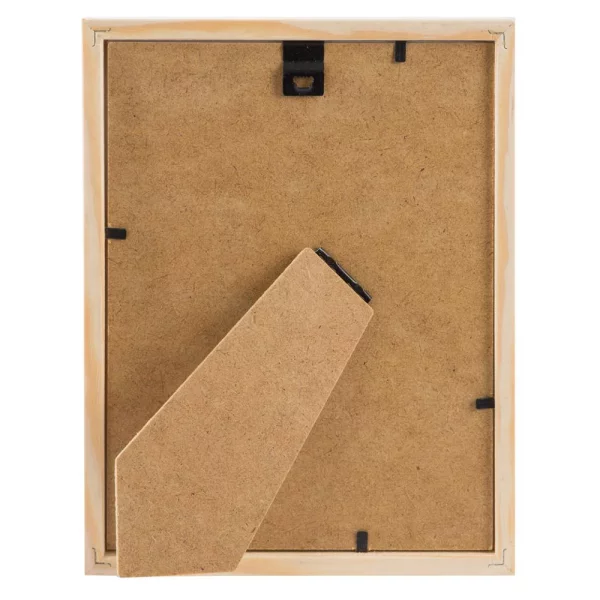 Holz-Bilderrahmen Skandi 15x20 cm | Natur | Normalglas (2 mm)