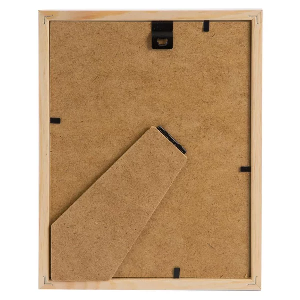 Holz-Bilderrahmen Skandi 15x20 cm | Weiß | Normalglas (2 mm)