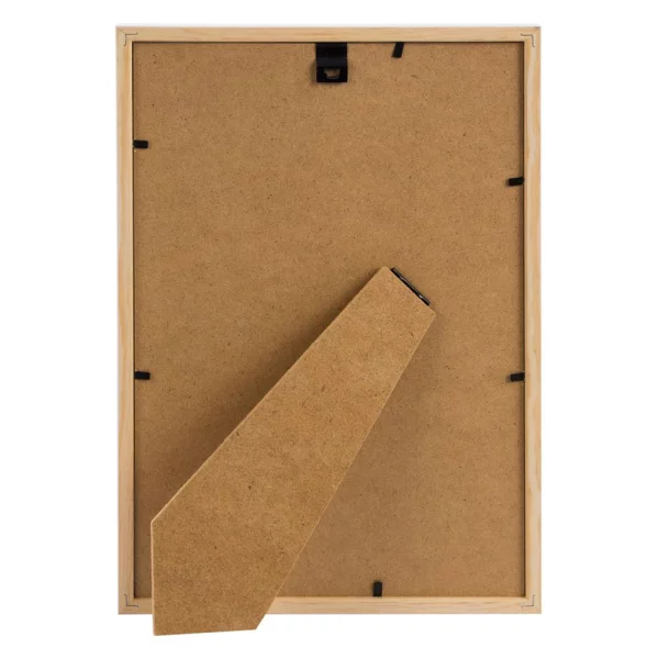 Holz-Bilderrahmen Skandi 20x30 cm | Weiß | Normalglas (2 mm)