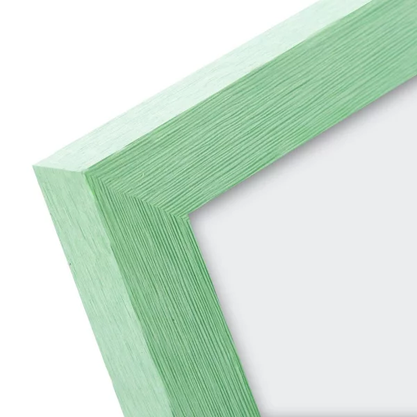 Kunststoff Bilderrahmen Colour up your life 10x15 cm | grün | Normalglas (2 mm)