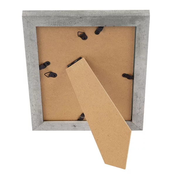 Fotorahmen in Betonoptik (MDF) 15x20 cm | grau | Normalglas (2 mm)