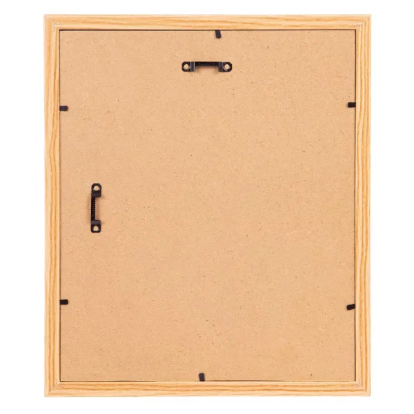 Holz Bilderrahmen (MDF) für Wandgalerie Tetris 20x25 cm | natur | Kunstglas (2 mm)
