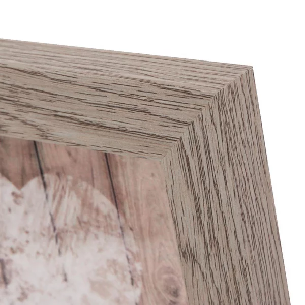 Holz-Bilderrahmen Dream (MDF) 15x15 cm | grau | Normalglas (2 mm)