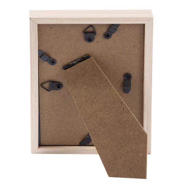 Holz-Bilderrahmen Verona (MDF) 10x15 cm | natur | Normalglas (2 mm)