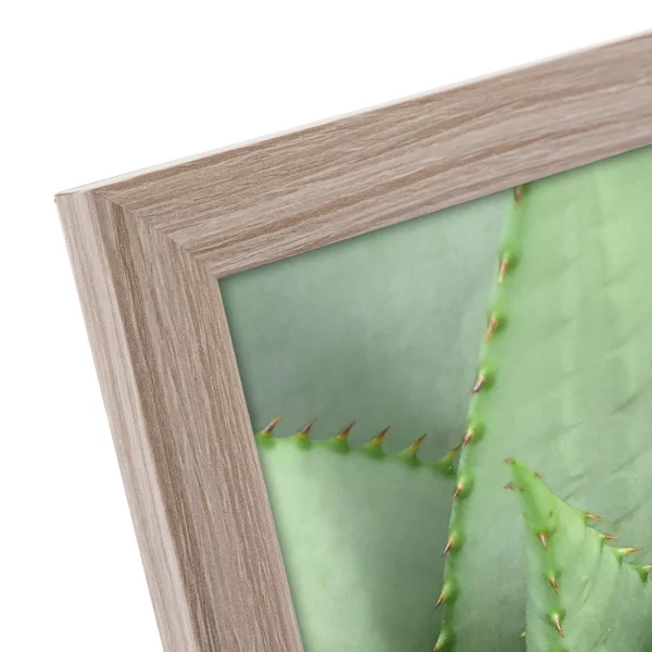 Holz-Bilderrahmen Toscana (MDF) 10x15 cm | taupe | Normalglas (2 mm)