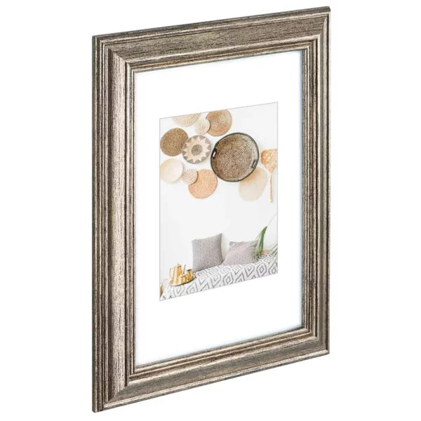 Kunststoff Bilderrahmen Lobby 13x18 cm | Bronze | Normalglas (2 mm)