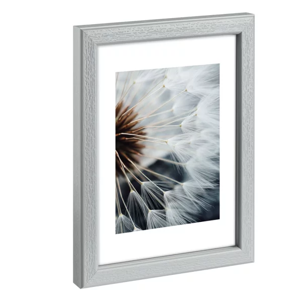 Kunststoff Bilderrahmen Breeze 30x40 cm | Grau | Normalglas (2 mm)