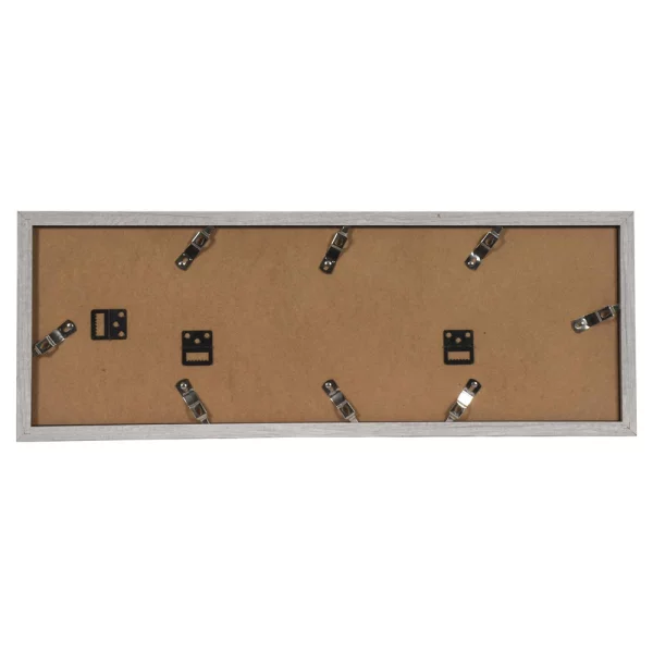 Holz-Galerierahmen Modern 3x10x15 cm | weiß | Normalglas (2 mm)