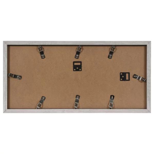Holz-Galerierahmen Modern 3x13x18 cm | Weiß | Normalglas (2 mm)