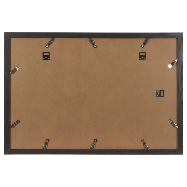 Multi fotolijst van hout Modern 8x13x18 cm | donkerbruin | normaal glas (2 mm)