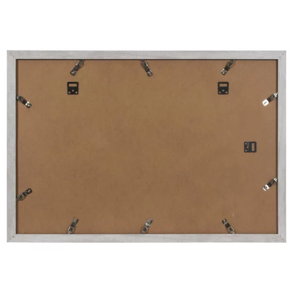 Multi fotolijst van hout Modern 8x13x18 cm | wit | normaal glas (2 mm)