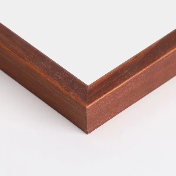 Holz Bilderrahmen Corvian 21x29,7 cm (A4) | Braun | Normalglas (2 mm)