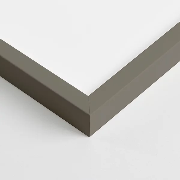 Holz Bilderrahmen Corvian 21x29,7 cm (A4) | Dunkelgrau | Normalglas (2 mm)