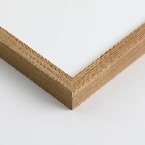 Holz Bilderrahmen Corvian 21x29,7 cm (A4) | Eiche | Normalglas (2 mm)