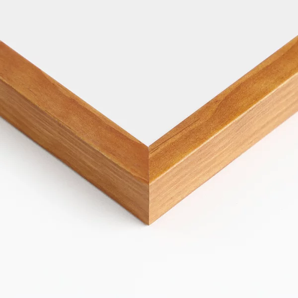 Holz Bilderrahmen Corvian 21x29,7 cm (A4) | Hellbraun | Normalglas (2 mm)