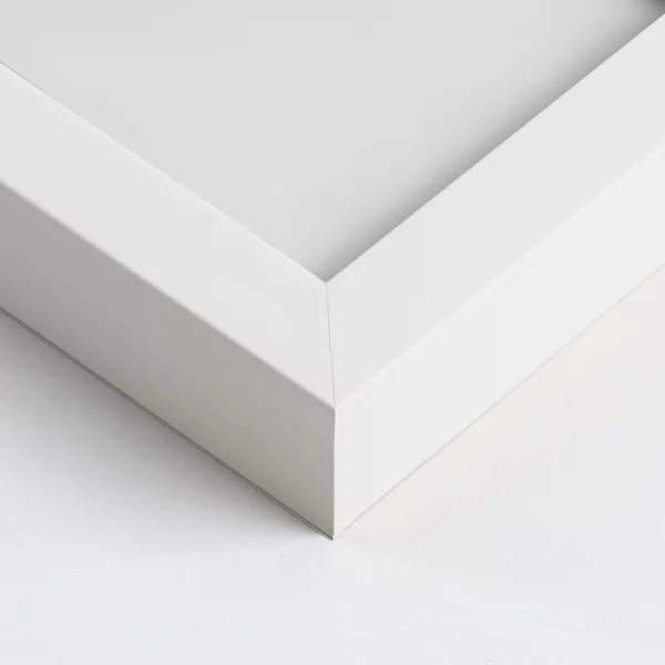 Holz Bilderrahmen Velion 10x15 cm | Weiß | Normalglas (2 mm)