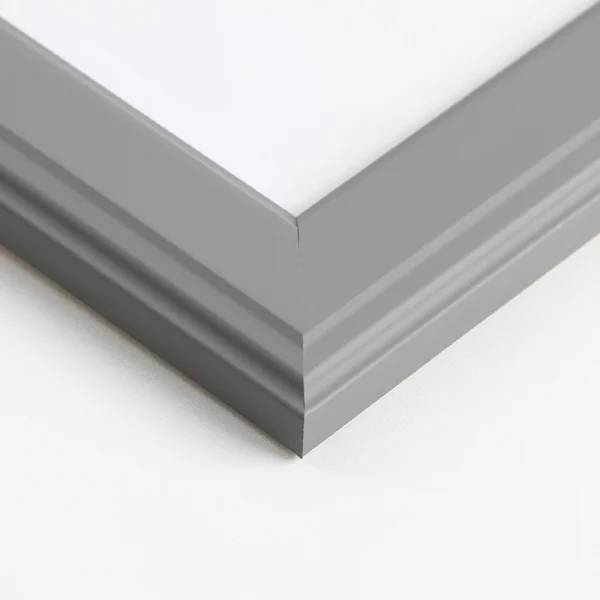 Holz Bilderrahmen Rivon 10x15 cm | Hellgrau | Normalglas (2 mm)