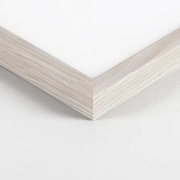 MDF Bilderrahmen Eloura 50x70 cm | Eiche hell | Kunstglas (1 mm)