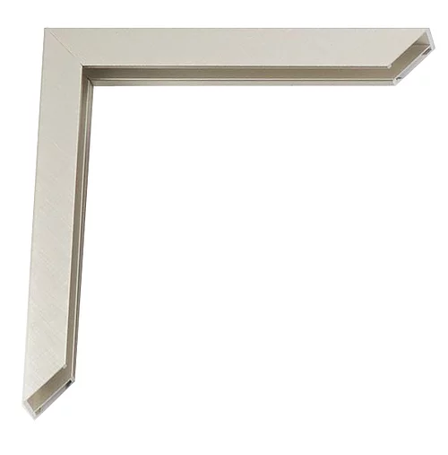 Alu-Bilderrahmen Alejandro 20x30 cm | Champagner matt, kreuzgebürstet | Normalglas (2 mm)